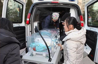 娄烦县妇婴监护型护送